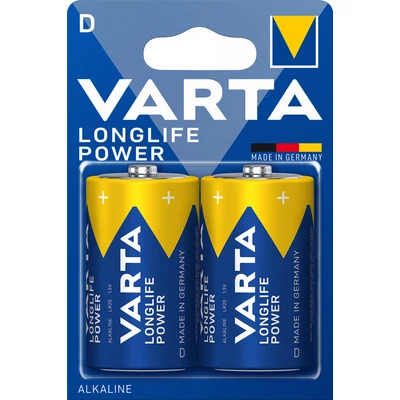 Varta elem,góliát LR20 Longlife Power 2 db/csomag