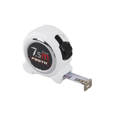 Mérőszalag FESTA 7.5mx25mm fehér