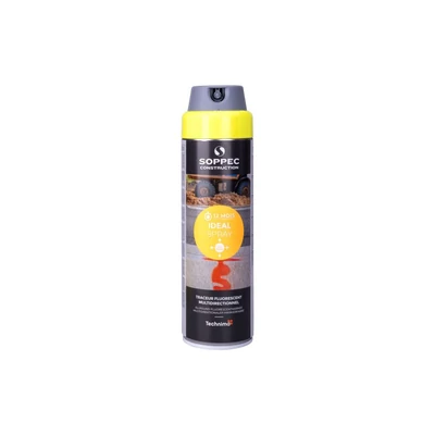 Spray fluoreszkáló IDEAL 12M sárga 500ml