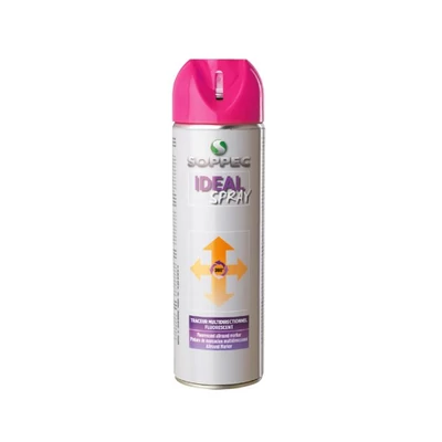 Spray fluoreszkáló IDEAL 12M pink 500ml