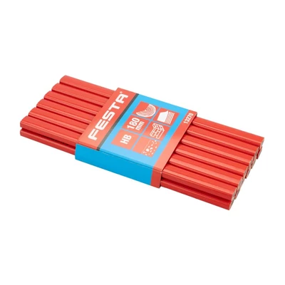 Ácsceruza FESTA 180mm HB 12db