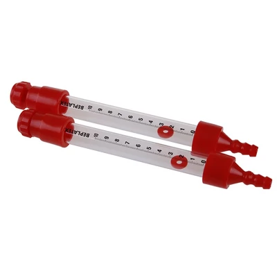 Műanyag vízszintezőcső tömlőhöz