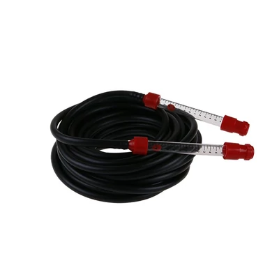 Tömlős vízmérték 15 m, üvegcső