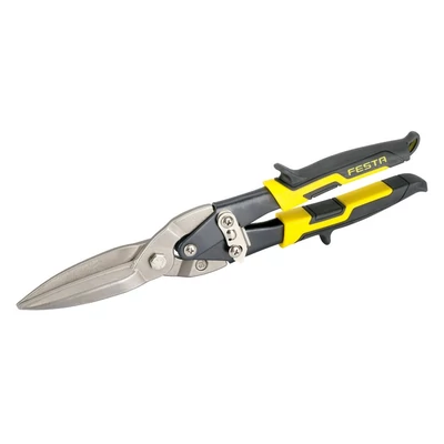 FESTA lemezvágó olló hosszított, egyenes Cr-Mo