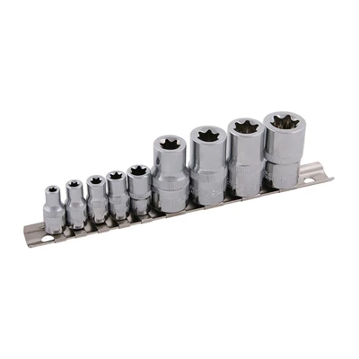 Belső torx dugókulcs készlet 9 db E5–E18
