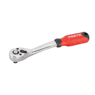 FESTA CrV / CrMo ívelt racsnis hajtókar, 3/8″, 72 fogas