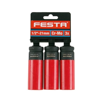 Kerékagy FESTA CrMo 1/2" 21mm 3x(D)