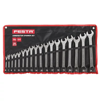 FESTA CrV 18db 6-24mm villáskulcskészlet