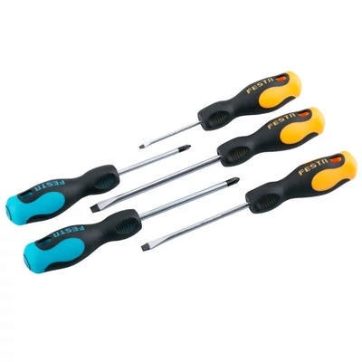 Csavarhúzókészlet FESTA CrV S, PH 5 db