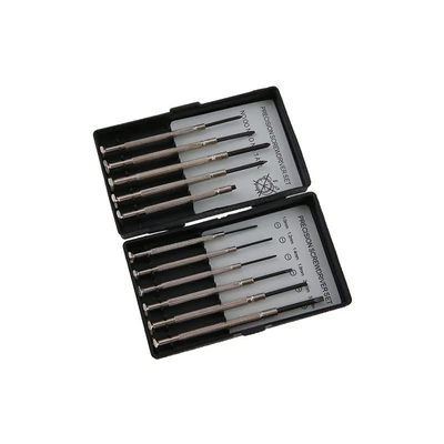 Órás csavarhúzókészlet 11 db