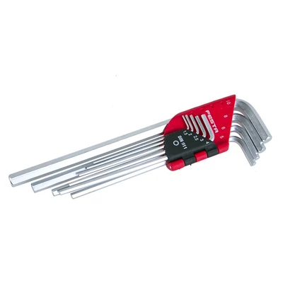 FESTA CrV hosszított L-kulcs készlet, 1.5–10 mm, 9 részes