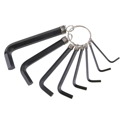 Imbuszkulcs készlet, 2–10 mm, 8 részes