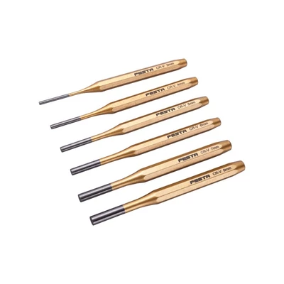 FESTA CrV lyukasztó készlet, 6 darabos (3–4–5–6–7–8 mm)