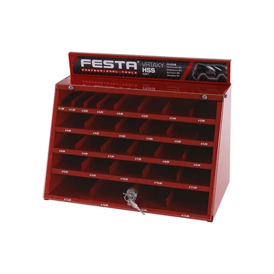 Fúrószár készlet dobozban HSS 4341 !OBJ!