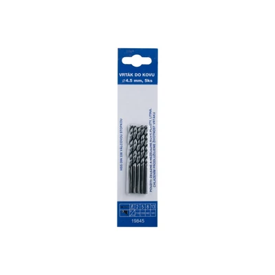Fúrószár fémhez 4,5mm (5 db)