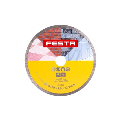FESTA teljes gyémánttárcsa 150x2,6x22,2mm