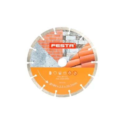 Gyémánt penge FESTA szegmentált 180x2,4x22,2mm