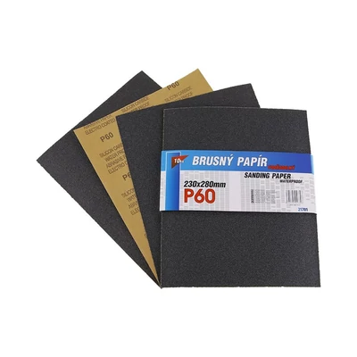 Csiszolópapír 230x280mm P60 10db vízálló