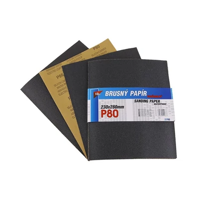 Csiszolópapír 230x280mm P80 10db vízálló