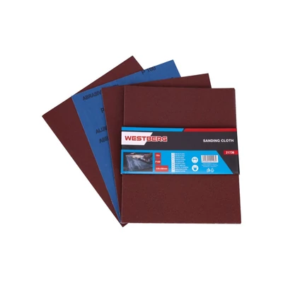 Csiszolóvászon WESTBERG 230x280mm P100 10 db