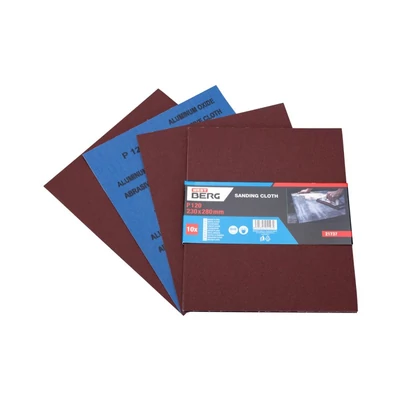 Csiszolóvászon WESTBERG 230x280mm P120 10 db