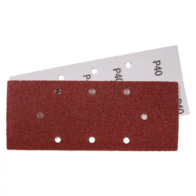 Csiszolópapír 93x230mm P40 8 lyukkal 5 db