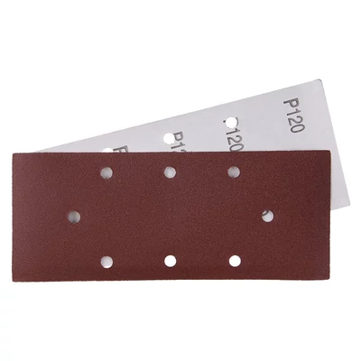 Csiszolópapír WESTBERG 93x230mm P120 8 lyukkal 5 db