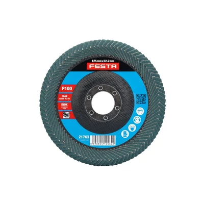Lamellás csiszolókorong kétoldalas FESTA 125mm P100
