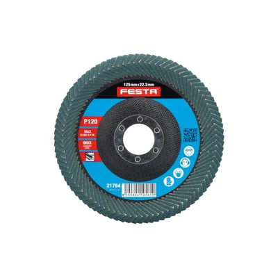 Lamellás csiszolókorong kétoldalas FESTA 125mm P120