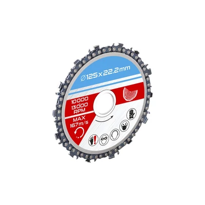 Láncvágó tárcsa 125 x 22,2 mm