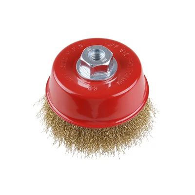 Hullámos drótkorong fazékkefe FESTA 125mm M16