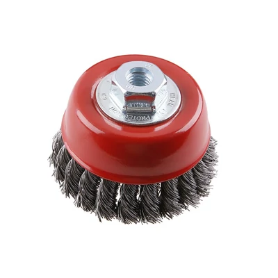 Csészés drótkefe FESTA 100mm M14