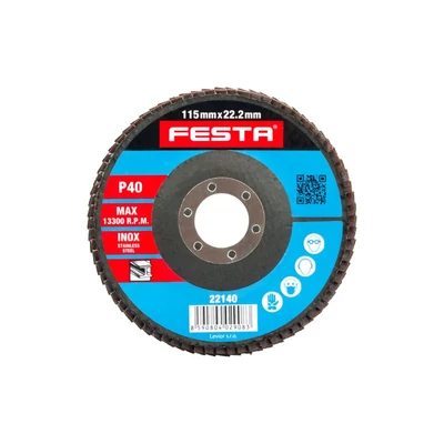 Lamellás csiszolókorong FESTA 115 P40