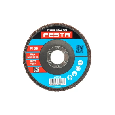 Lamellás csiszolókorong FESTA 115 P100