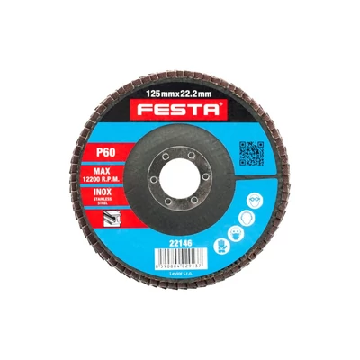 Lamellás csiszolókorong FESTA 125 P60