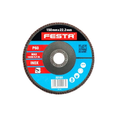 Lamellás csiszolókorong FESTA 150 P60