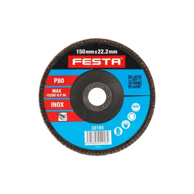 Lamellás csiszolókorong FESTA 150 P80