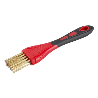 Sárgaréz csiszolókefe 20 cm, 2 sor