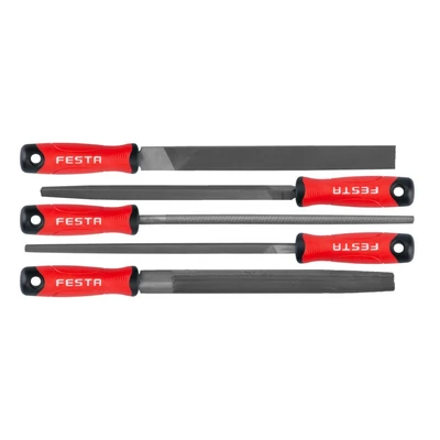 Reszelő készlet FESTA 5 db 250mm/vastagság 2