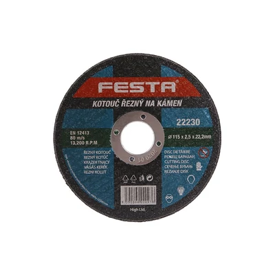 FESTA kő vágókorong 115x2,5x22,2mm