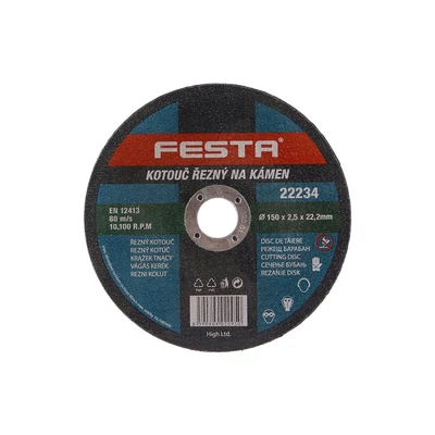 FESTA kő vágókorong 150x2,5x22,2mm