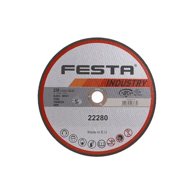 FESTA INDUSTRY vágókorong fémhez230x2x22,2mm