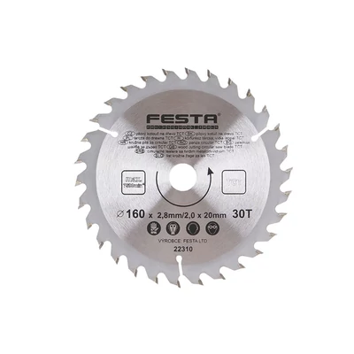 Fűrészlap FESTA SK 160/2,8/20mm 30T
