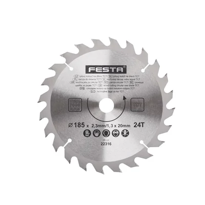 Fűrészlap FESTA SK 185/2,3/20mm 24T