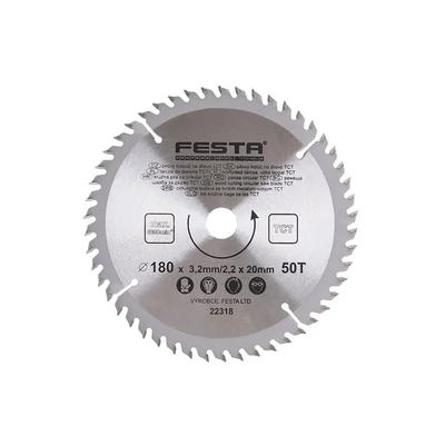 Fűrészlap FESTA SK 180/3,2/20,16mm 50T