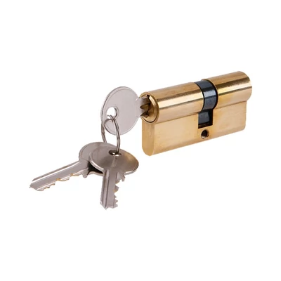 Sárgaréz hengerzárbetét, WESTBERG 65 mm, 3 kulccsal