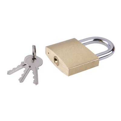 FESTA erősített sárgaréz lakat, 60 mm