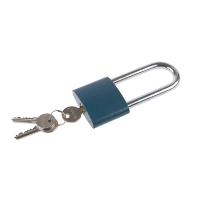 FESTA hosszú kengyelű kék lakat, 25 mm