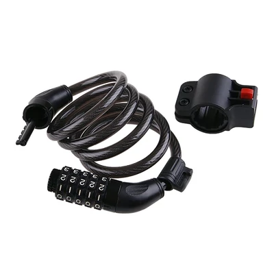 FESTA számkódos kerékpárzár, 120 cm / 10 mm