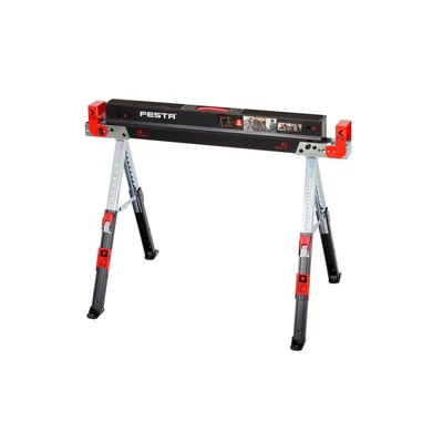 FESTA összecsukható bak, 115×61,5–82 cm, max. 590 kg teherbírás